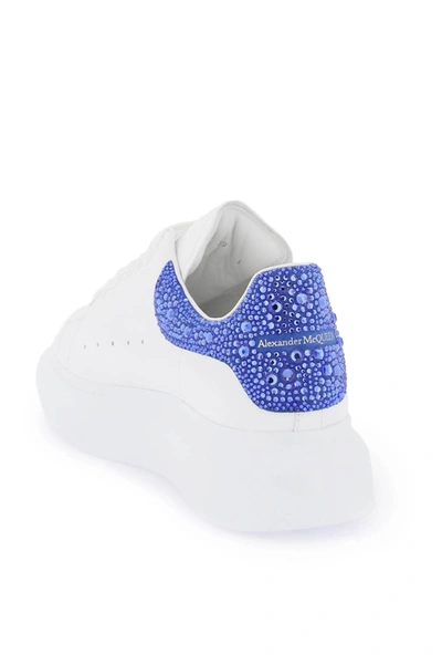 Shop Alexander Mcqueen 'oversize' Sneakers With Crystals