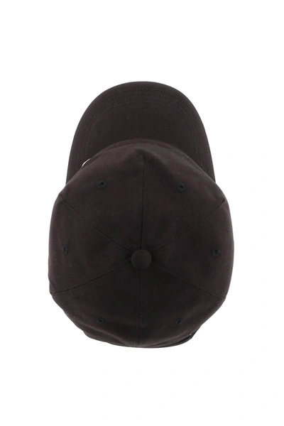 Shop Alexander Mcqueen Baseball Hat With Oversized Logo