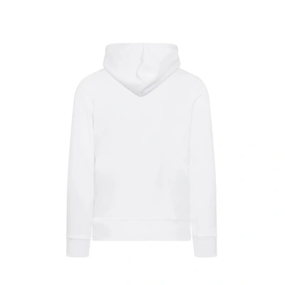 Shop Alexander Mcqueen Cotton Logo Hooded Sweatshirt