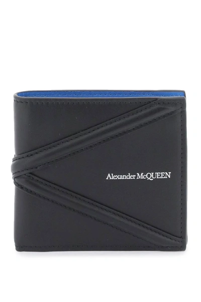 Shop Alexander Mcqueen Harness Bifold Wallet
