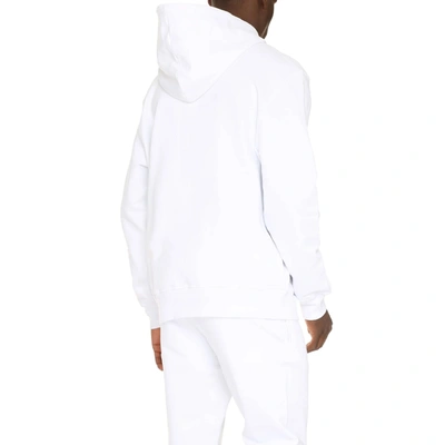 Shop Alexander Mcqueen Hooded Cotton Logo Sweatshirt