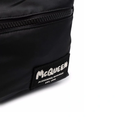 Shop Alexander Mcqueen Logo Backpack