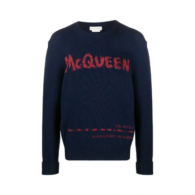 Shop Alexander Mcqueen Logo Sweater