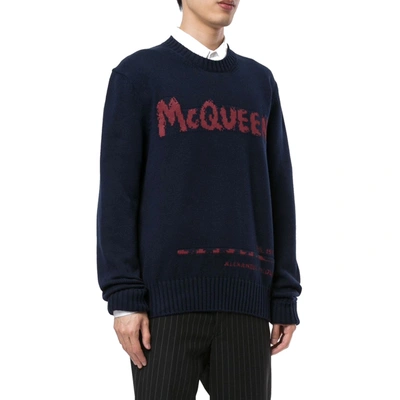 Shop Alexander Mcqueen Logo Sweater
