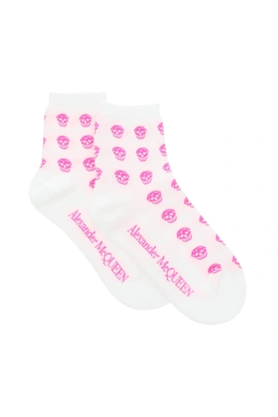 Shop Alexander Mcqueen Multiskull Socks