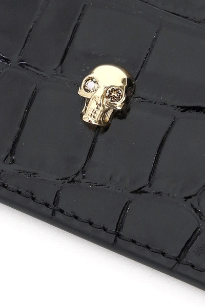 Shop Alexander Mcqueen Skull Card Holder