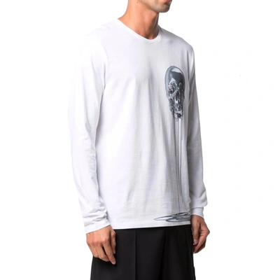 Shop Alexander Mcqueen Skull Print Cotton T Shirt