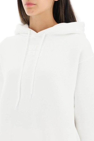 Shop Alexander Wang Logo Hoodie