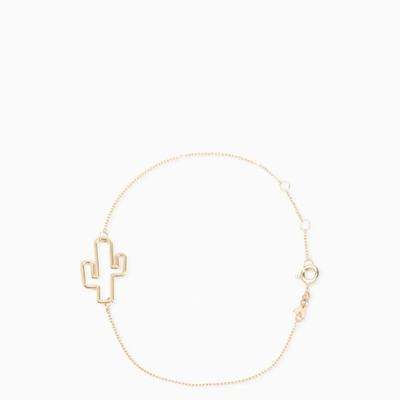 Shop Aliita Caactus Gold Bracelet
