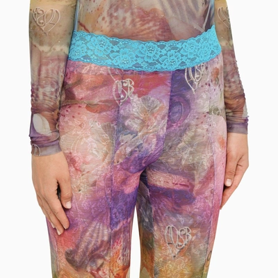 Shop Andersson Bell Multicoloured Trousers With Lace