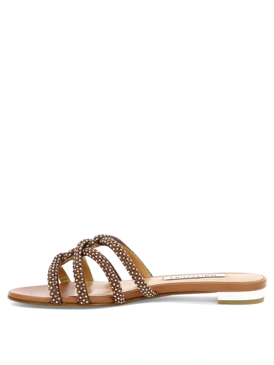 Shop Aquazzura Moondust Sandals