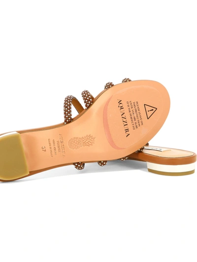 Shop Aquazzura Moondust Sandals