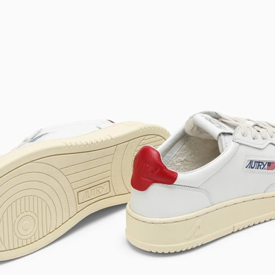 Shop Autry Medalist White/red Trainer