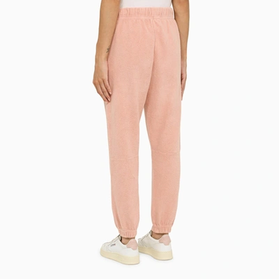 Shop Autry Pink Jersey Jogging Trousers