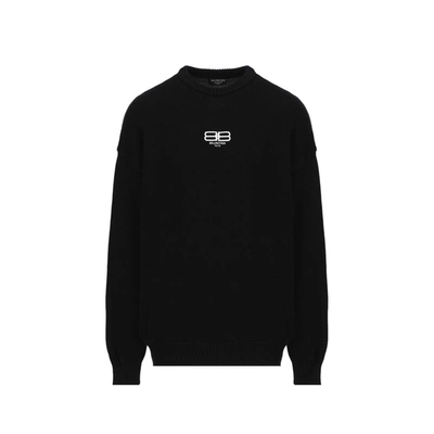 Black balenciaga outlet jumper