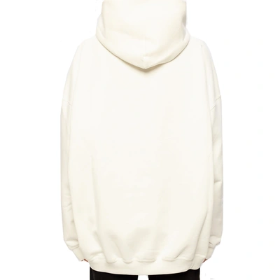Shop Balenciaga Logo Hooded Sweatshirt