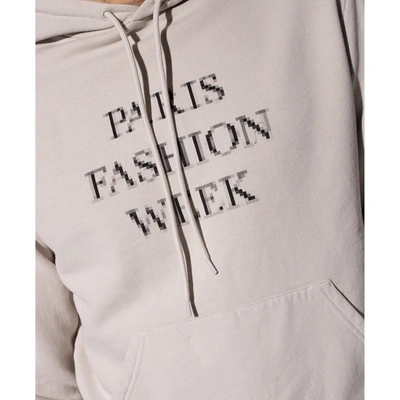 Shop Balenciaga Logo Hooded Sweatshirt