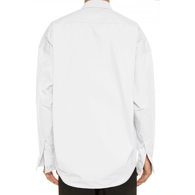Shop Balenciaga Oversized Cotton Shirt