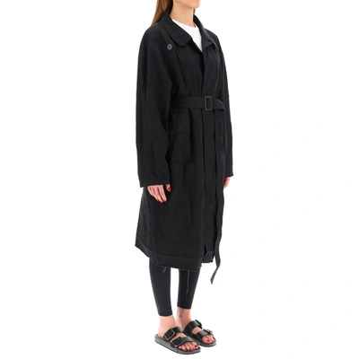 Shop Balenciaga Unifit Trench Coat