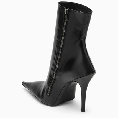 Shop Balenciaga Witch 110 Mm Black Leather Boots