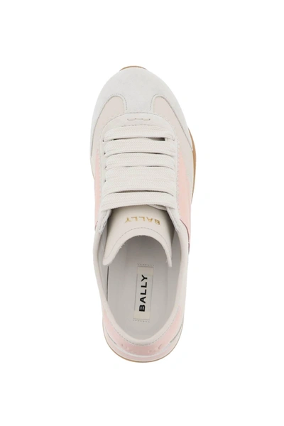 Shop Bally Leather Sonney Sneakers