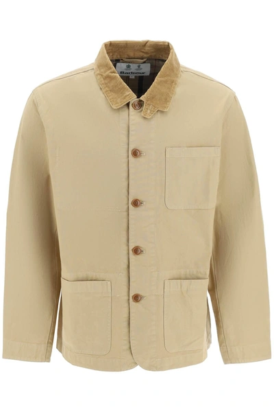 Barbour Tan Chore Casual Jacket In Beige ModeSens