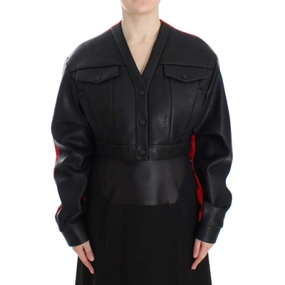 Shop Kaale Suktae Black Short Croped Coat Bomber Jacket