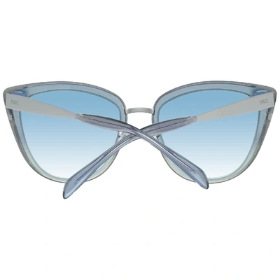 Shop Emilio Pucci Blue Sunglasses For Woman