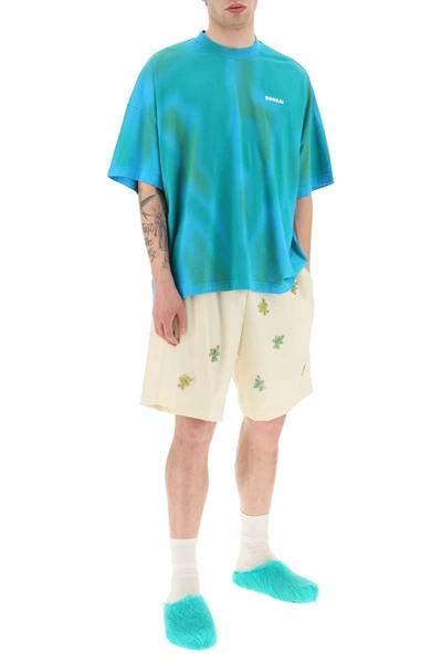 Shop Bonsai Applique Wool Shorts