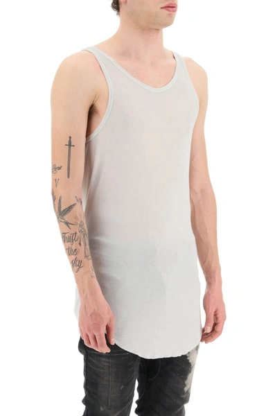 Shop Boris Bidjan Saberi 'tank 0.1' Long Tank Top