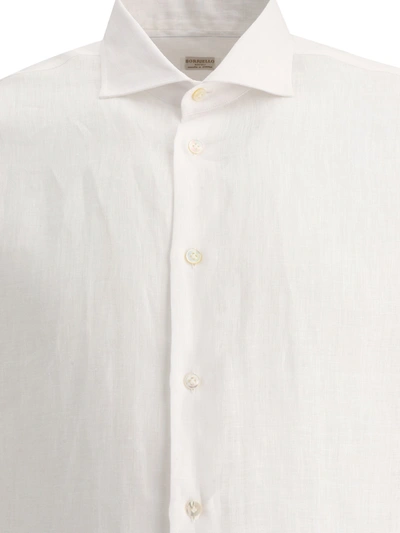 Shop Borriello Classic Linen Shirt