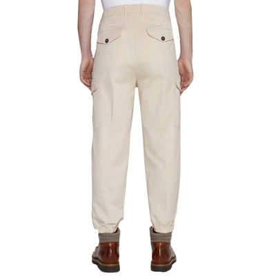 Shop Brunello Cucinelli Cotton Pants