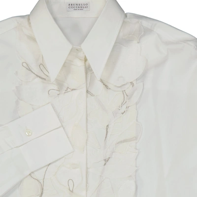 Shop Brunello Cucinelli Cotton Shirt