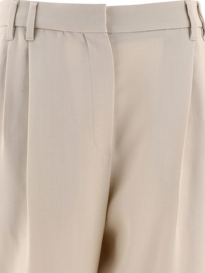 Shop Brunello Cucinelli Slouchy Trousers With Monili