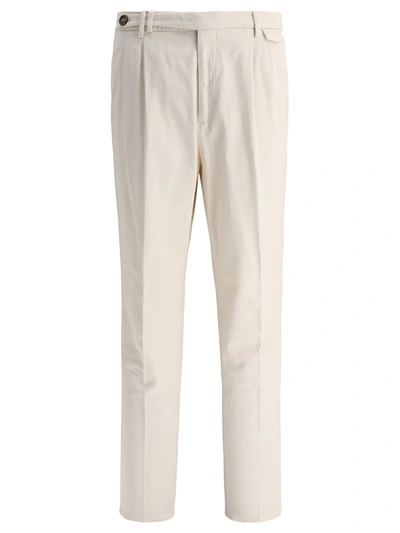 Shop Brunello Cucinelli Straight Leg Trousers