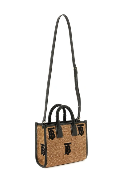 Shop Burberry 'freya' Mini Tote Bag