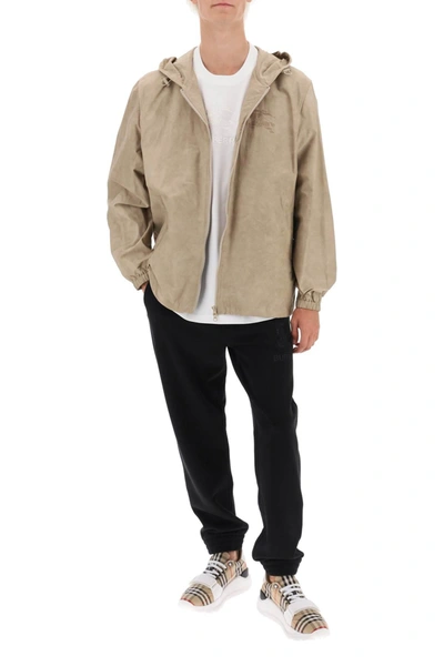 Shop Burberry Hackney Hooded Jacket