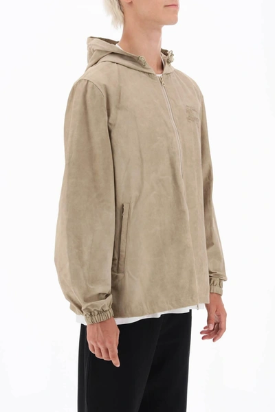 Shop Burberry Hackney Hooded Jacket