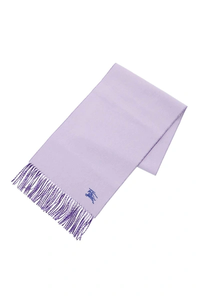 Shop Burberry Reversible Cashmere Scarf