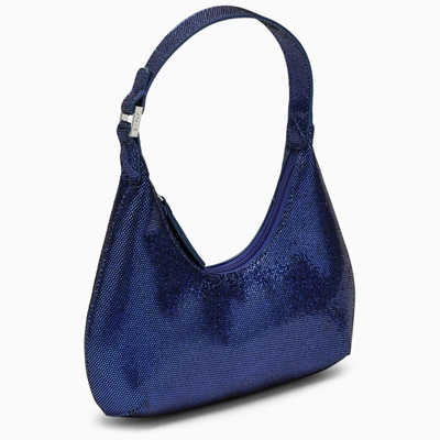 Shop By Far Amber Blue Disco Shoulder Bag