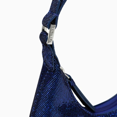Shop By Far Amber Blue Disco Shoulder Bag
