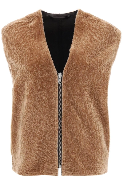 Shop By Malene Birger Veronicas Reversible Shearling Vest