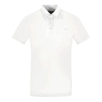Shop Cavalli Class Qxt64u Kb002 00053 White Polo Shirt