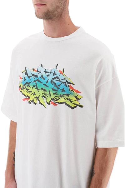 Shop Children Of The Discordance Graffiti Print T Shirt