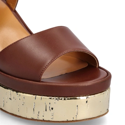 Shop Chloé Chloe' Odina Leather Sandals