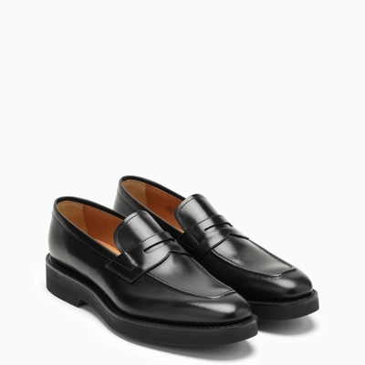 Shop Church's Black Leather Loafer
