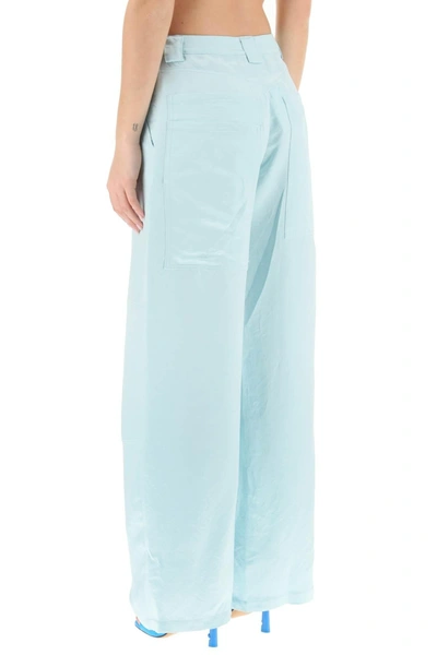 Shop Collina Strada Wide Leg Satin Pants