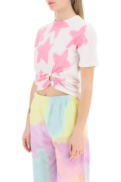 Shop Collina Strada Tie Dye Star T Shirt With O Ring Detail