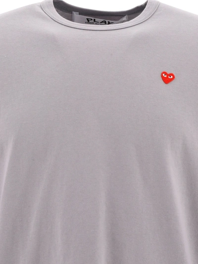 Shop Comme Des Garçons Play Heart T Shirt