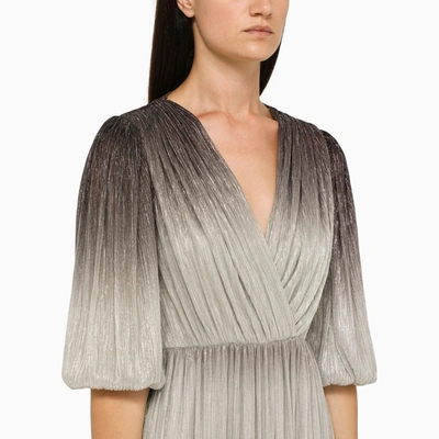 Shop Costarellos Shaded Silver Mercier Dress
